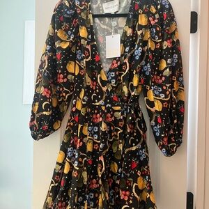 Smith & Quinn Colorful Patterned Wrap Dress